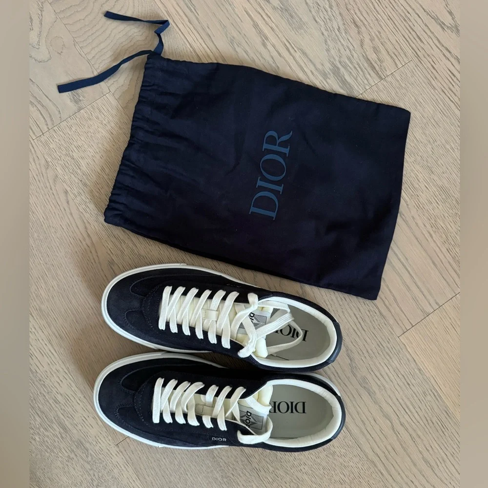 DIOR B101 Blue Men Sneakers - NEW - Picture 3 of 6